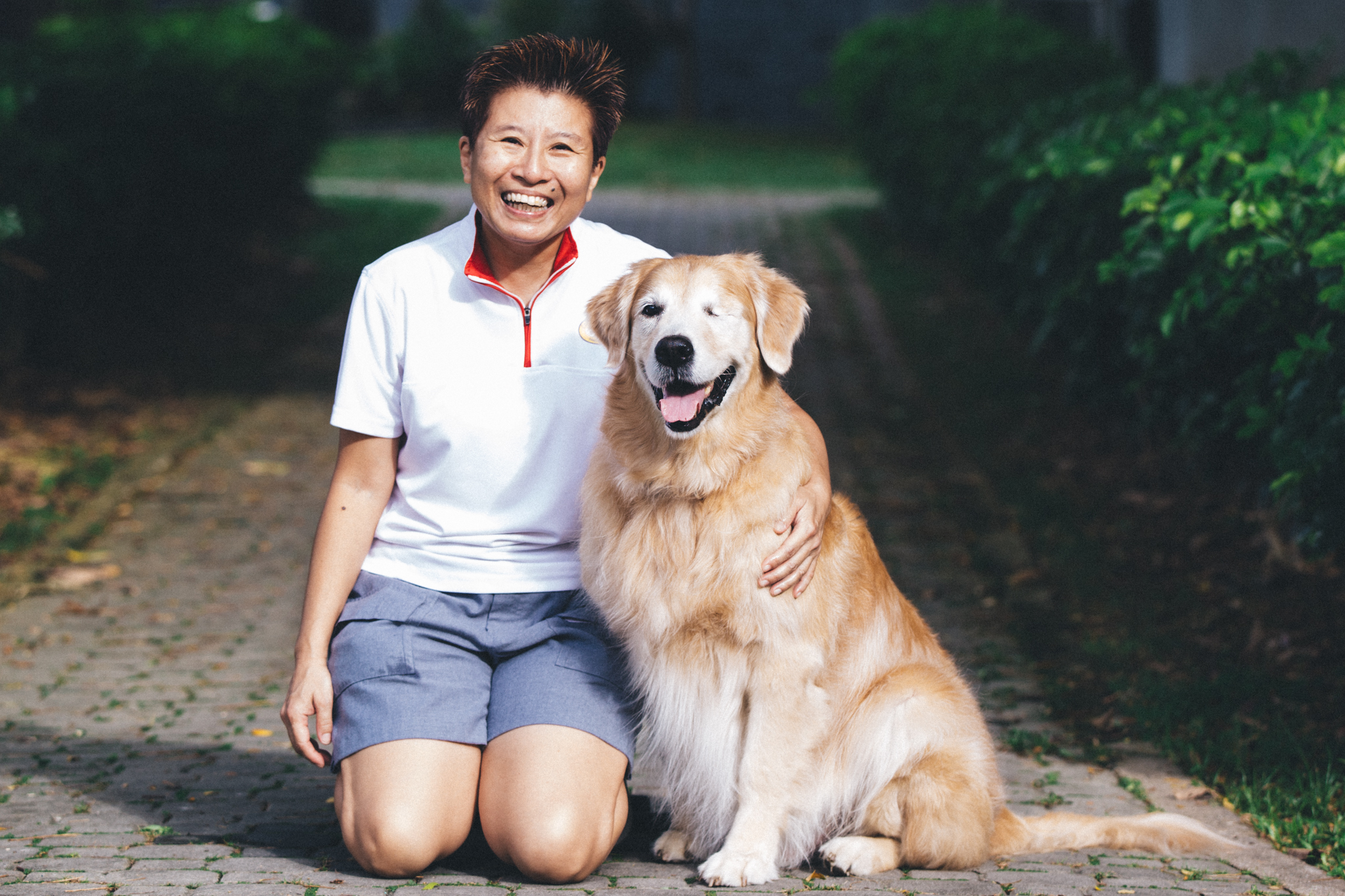 Certified Professional Dog Trainer, Certified Dog Behaviour Consultant, Kang Nee of cheerfuldogs.com